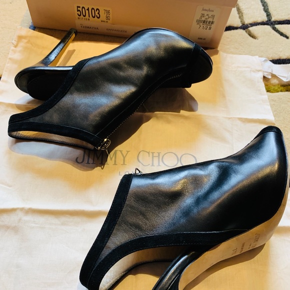 💯% Authentic Jimmy Choo Mayva Slingback Bootie - Picture 3 of 6